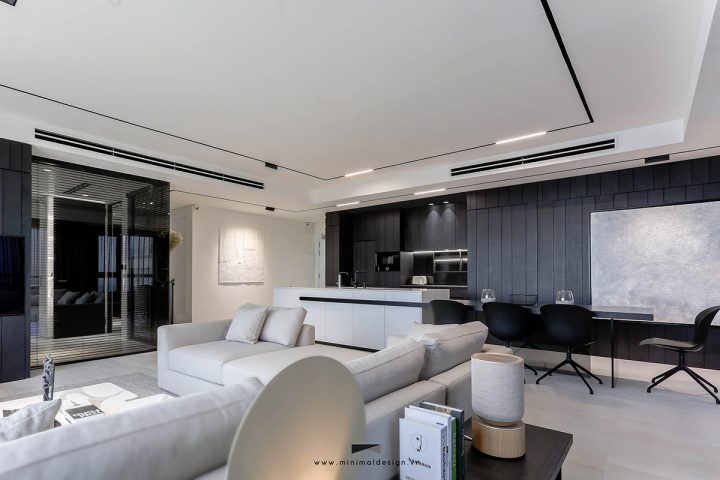 Black and White Apartment