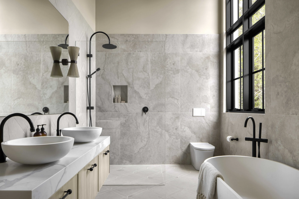 bố trí nội thất nhà tắm đảm bảo yếu tố phong thuỷ