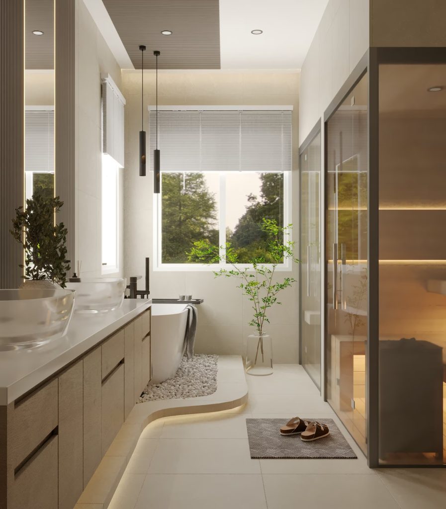nội thất nhà tắm hiện đại đẹp