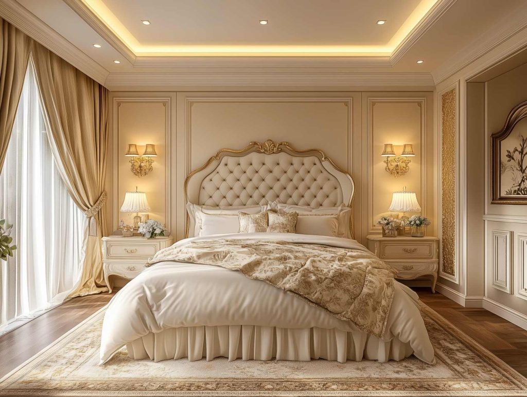 thiết kế nội thất tân cổ điển sang trọng