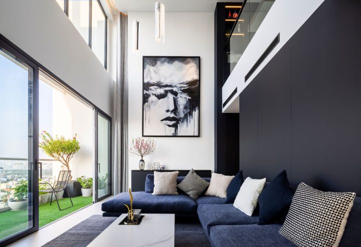 Penthouse Thảo Điền – Căn hộ êm dịu và thoáng đãng trong khu chung cũ ở Sài Gòn