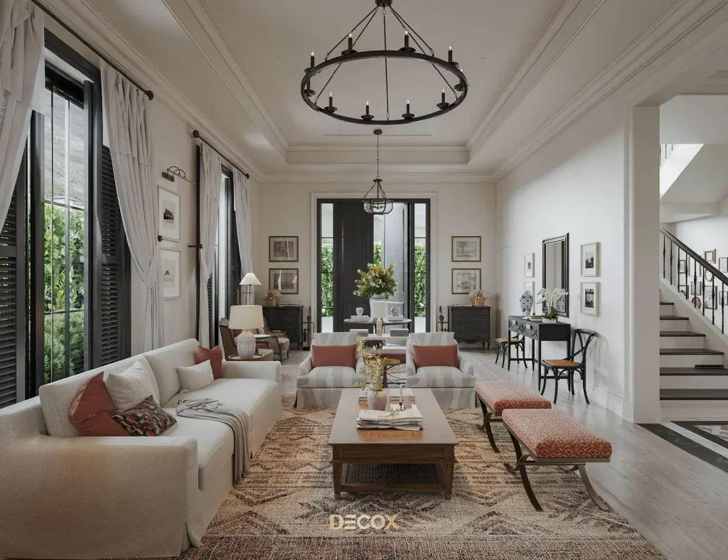 mẫu phong cách đông dương Sự tối giản tinh tế