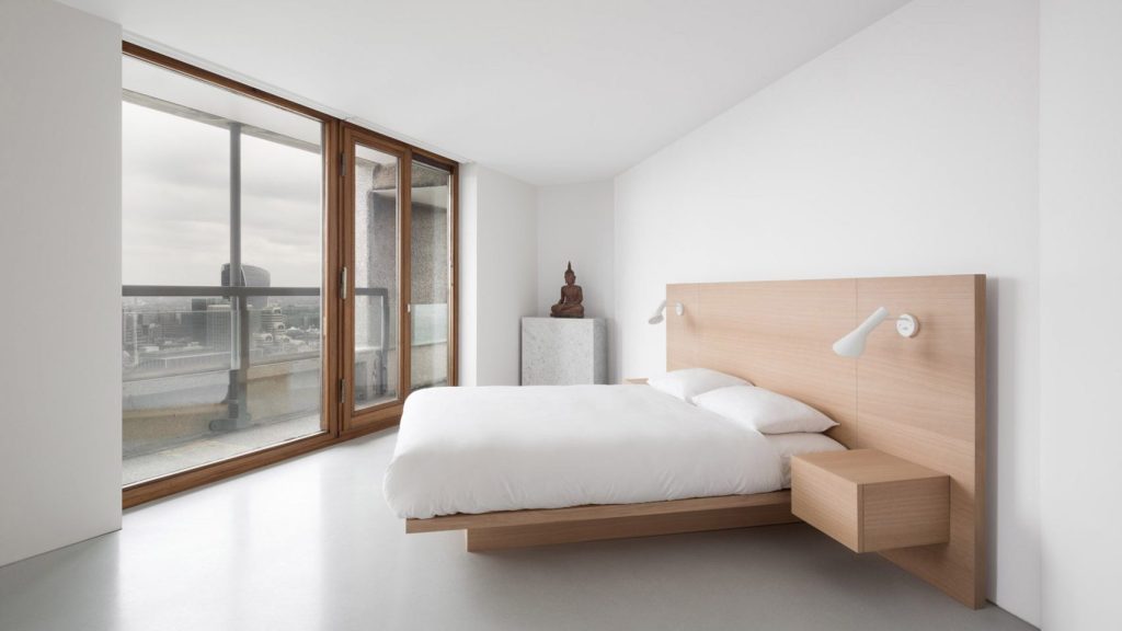 Mẫu Nội thất thấp trong phong cách Minimalism