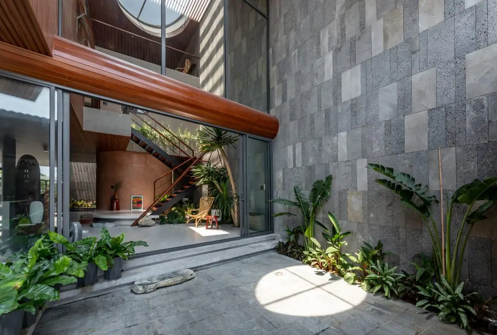 phong cách nội thất địa trung hải Sân vườn