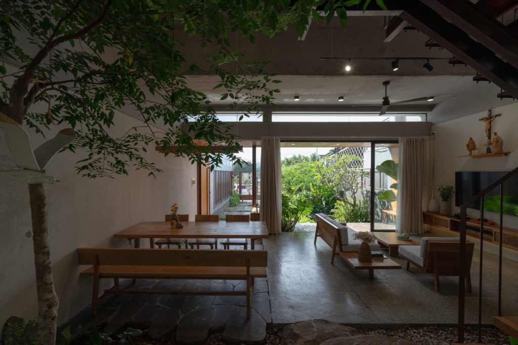 phong cách nội thất japandi phòng khách
