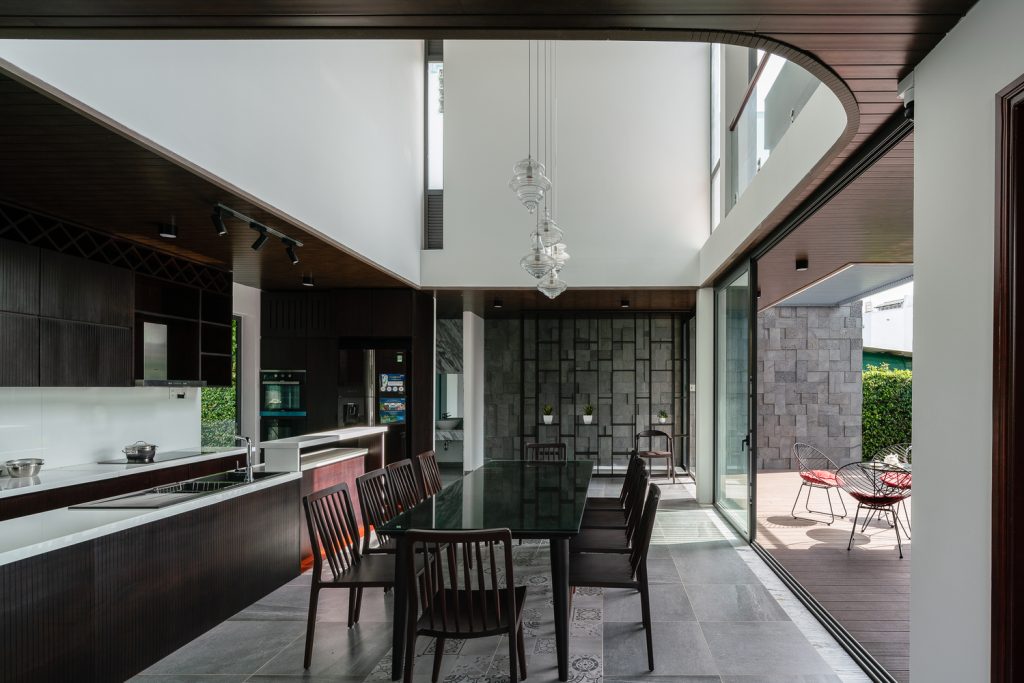 phong cách nội thất rustic với màu sắc tự nhiên