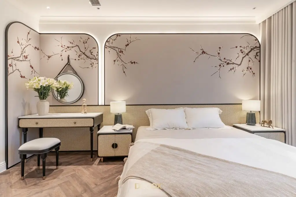 phong cách thiết kế nội thất đương đại với vài món decor