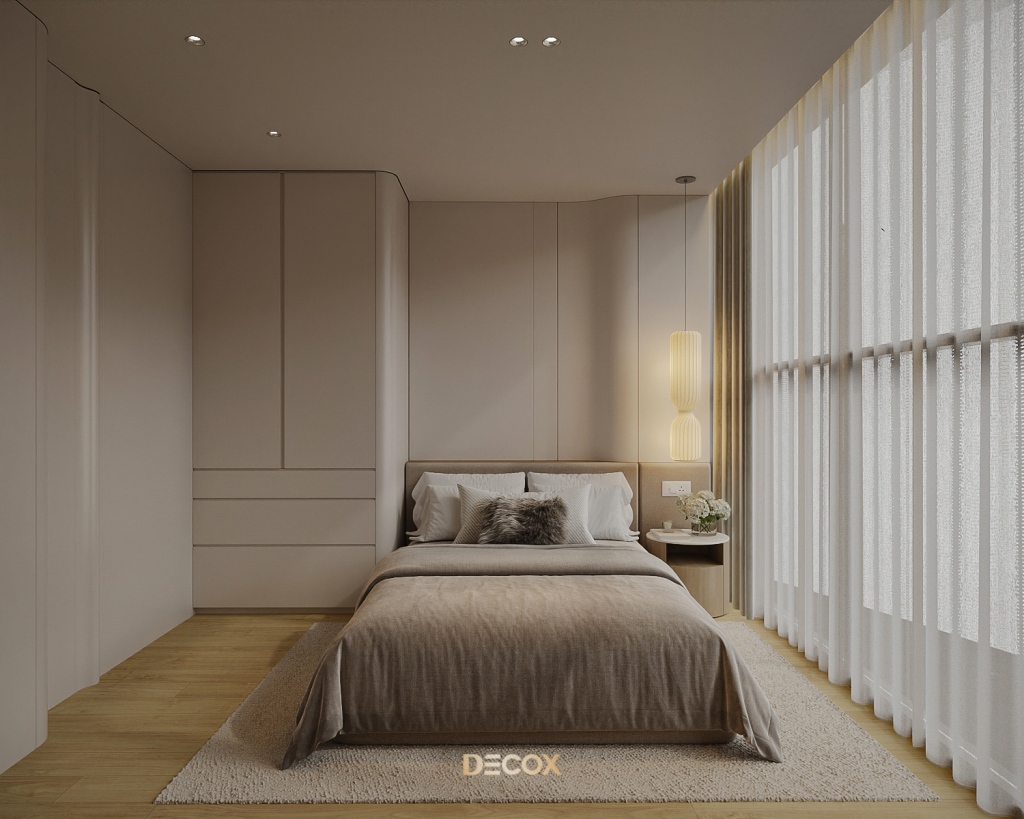thiết kế nội thất chung cư 1 phòng ngủ tiện lợi