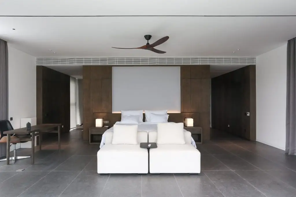 thiết kế nội thất chung cư 100m2 với đường nét gọn gàng