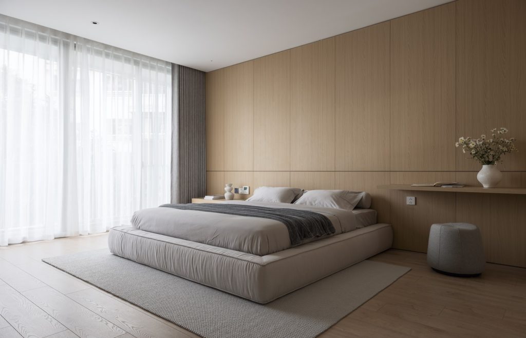 thiết kế nội thất chung cư 2 phòng ngủ 60m2 rộng rãi