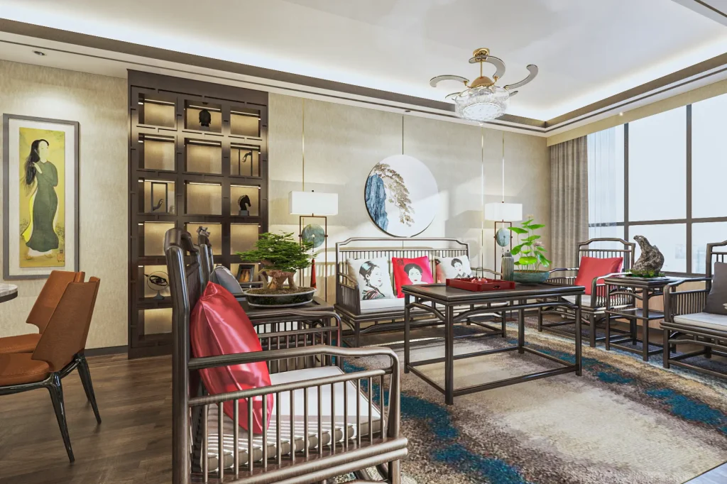 thiết kế nội thất chung cư 3 phòng ngủ điểm nhấn tinh tế 