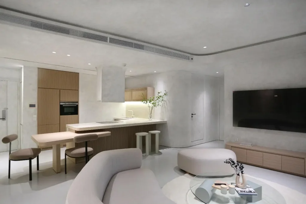 thiết kế nội thất chung cư 3 phòng ngủ không gian bình yên