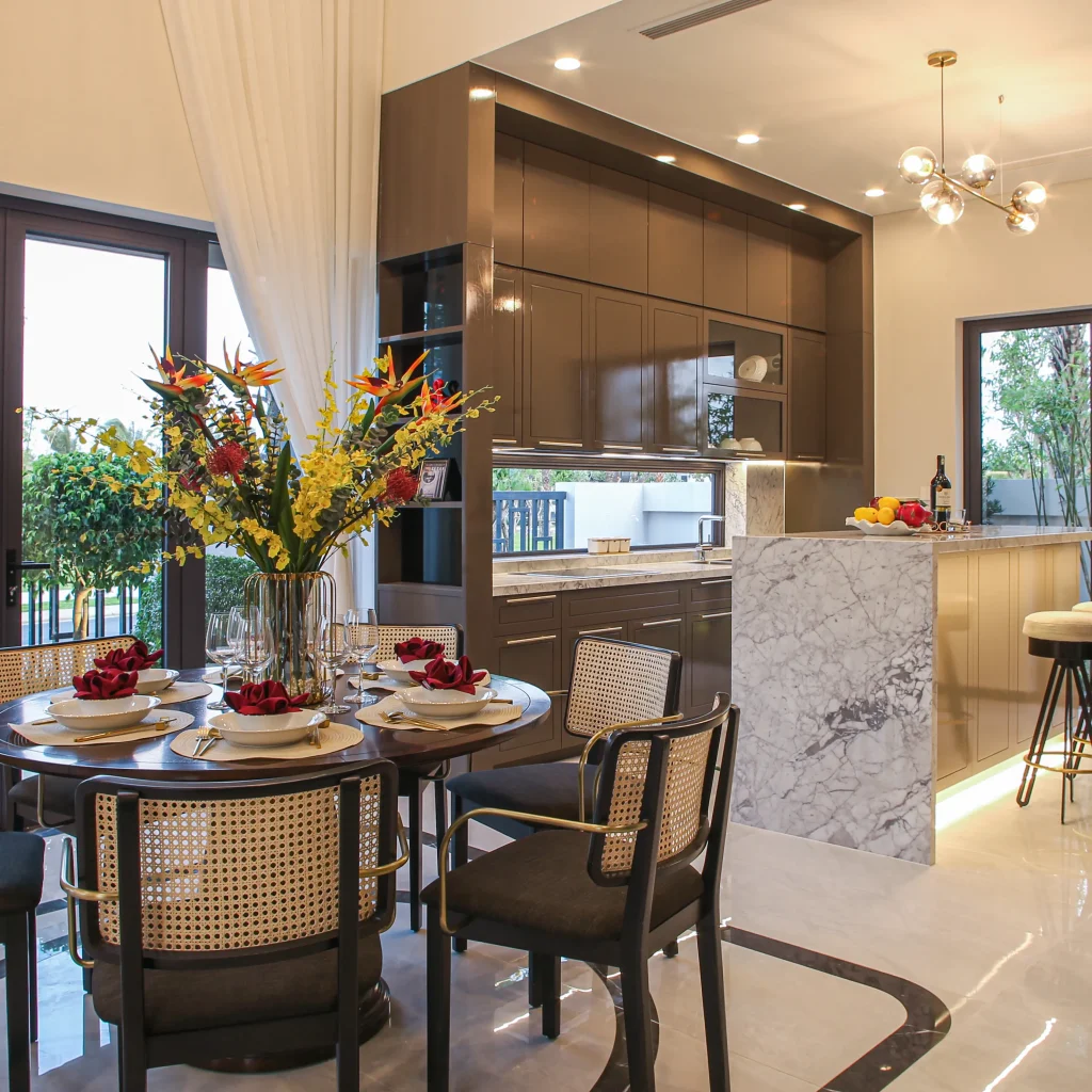 thiết kế nội thất chung cư 60m2 tân cổ điển