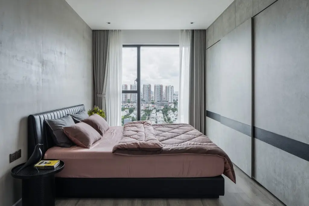 thiết kế nội thất chung cư 60m2 với 3 phòng ngủ