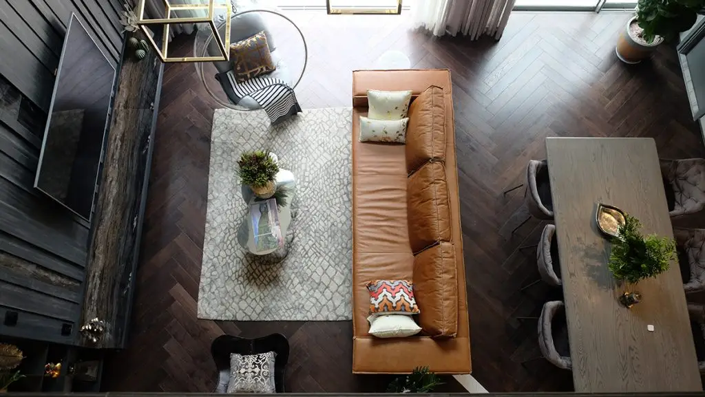 thiết kế nội thất chung cư 60m2 chú trọng phối màu hài hoà