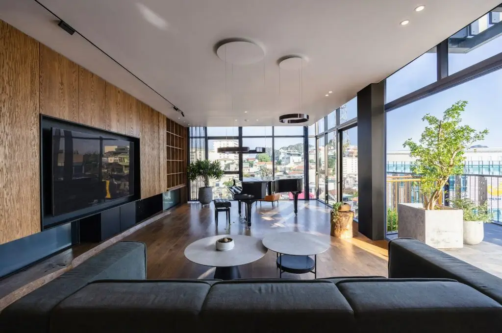 thiết kế nội thất chung cư 60m2 hiện đại