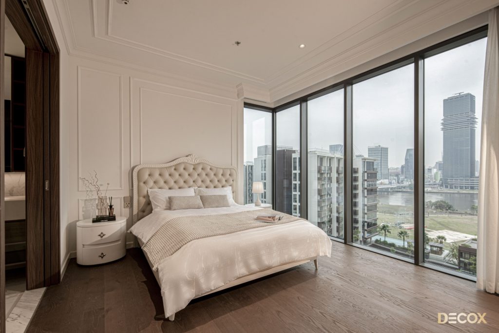 thiết kế nội thất chung cư 70m2 tân cổ điển thời thượng