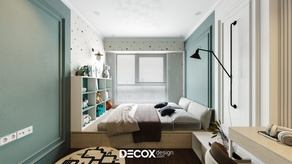 thiết kế nội thất chung cư tân cổ điển đảm bảo chất lượng nghỉ ngơi