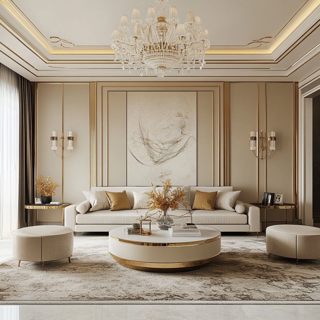 thiết kế nội thất luxury sang trọng