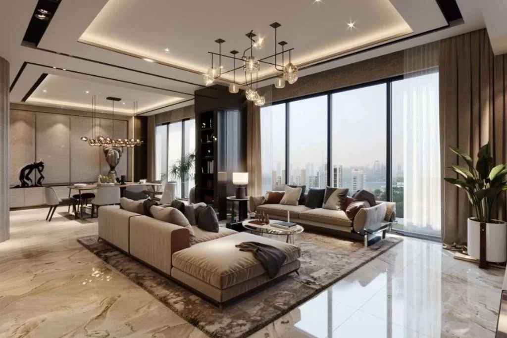 thiết kế nội thất luxury hiện đại