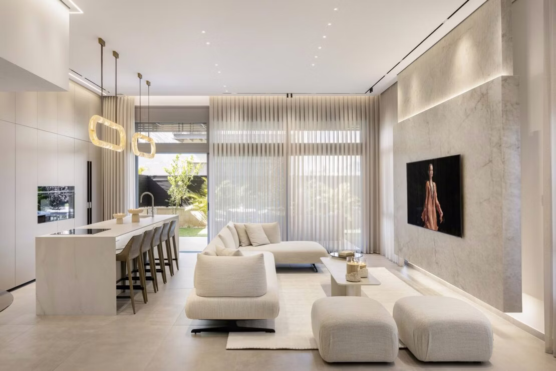 thiết kế nội thất luxury tối giản giúp tối ưu diện tích