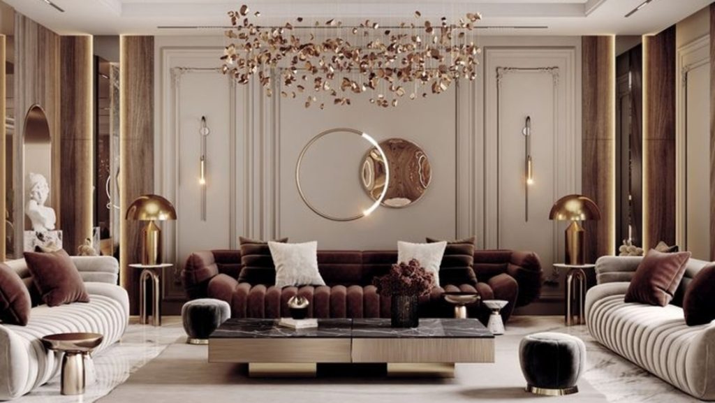 thiết kế nội thất luxury tinh xảo từng chi tiết