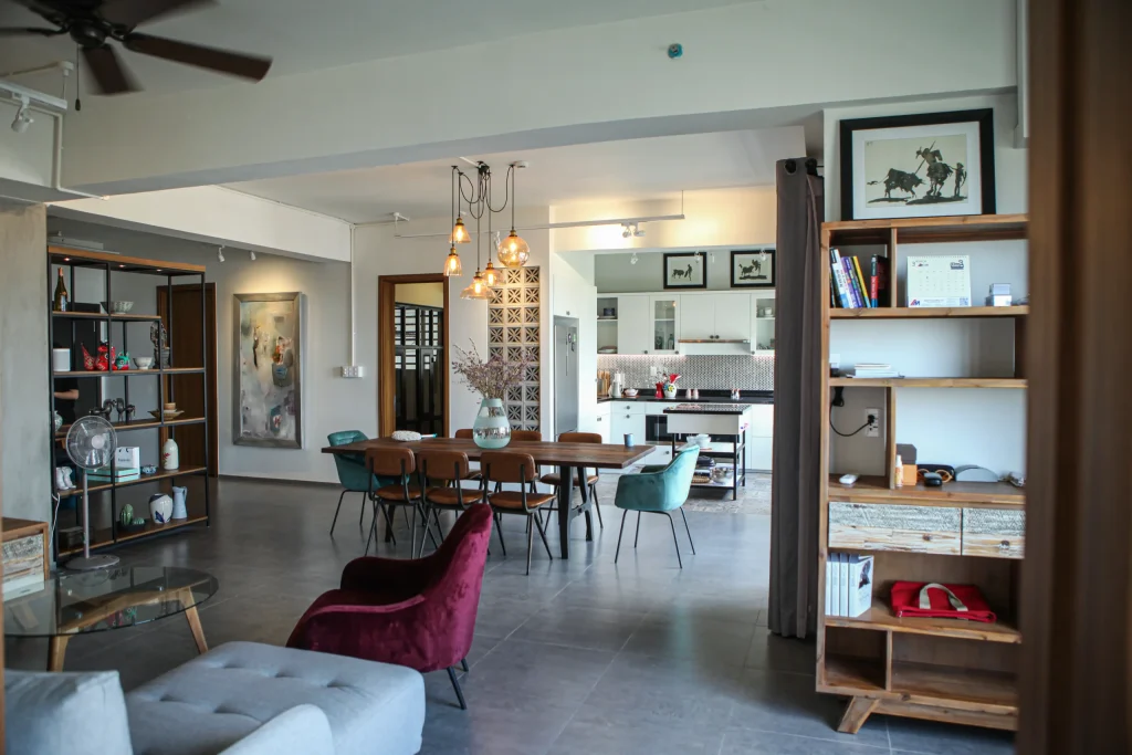 thiết kế nội thất nhà liền kề Gam màu trang nhã