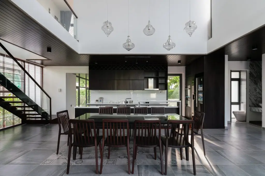 thiết kế nội thất nhà liền kề không gian lưu trữ hiệu quả