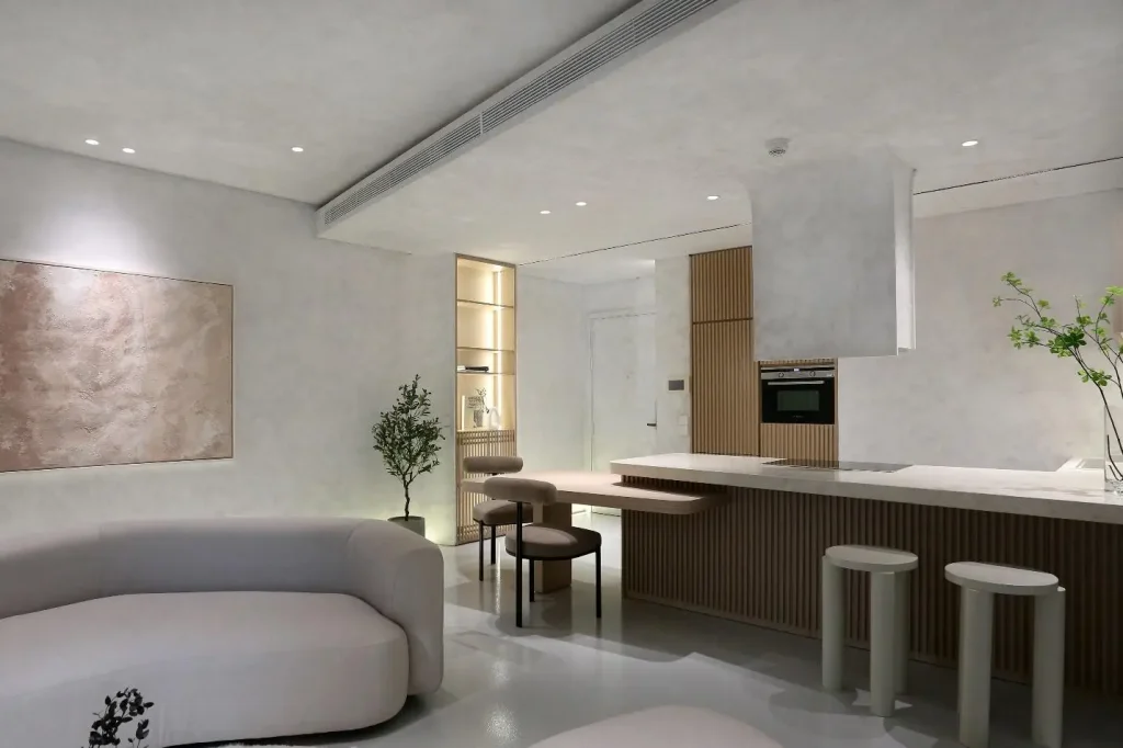 thiết kế nội thất nhà liền kề gọn gàng