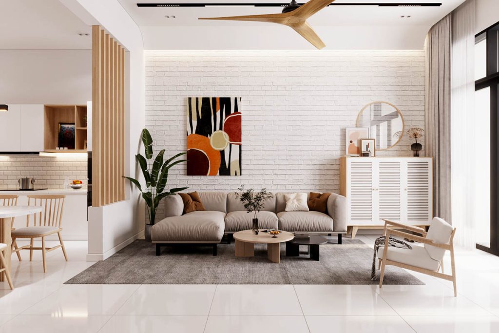 Thiết kế nội thất nhà phố đẹp cuốn hút