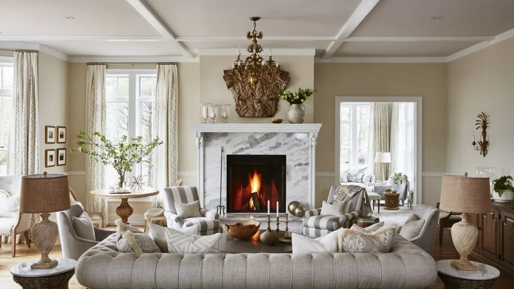 Thiết kế nội thất nhà phố cổ điển