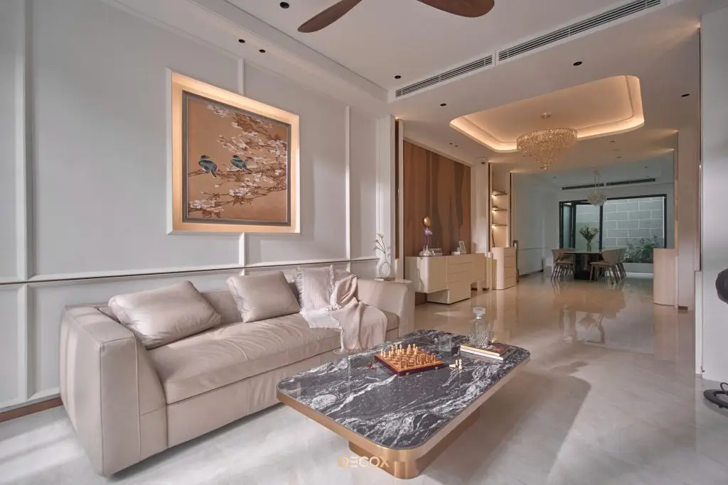 thiết kế nội thất nhà phố 4 tầng