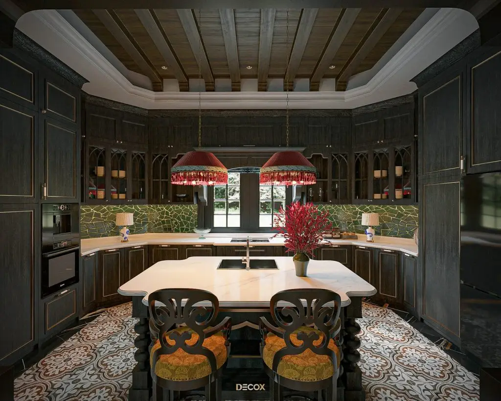 thiết kế nội thất nhà phố 4 tầng sang trọng