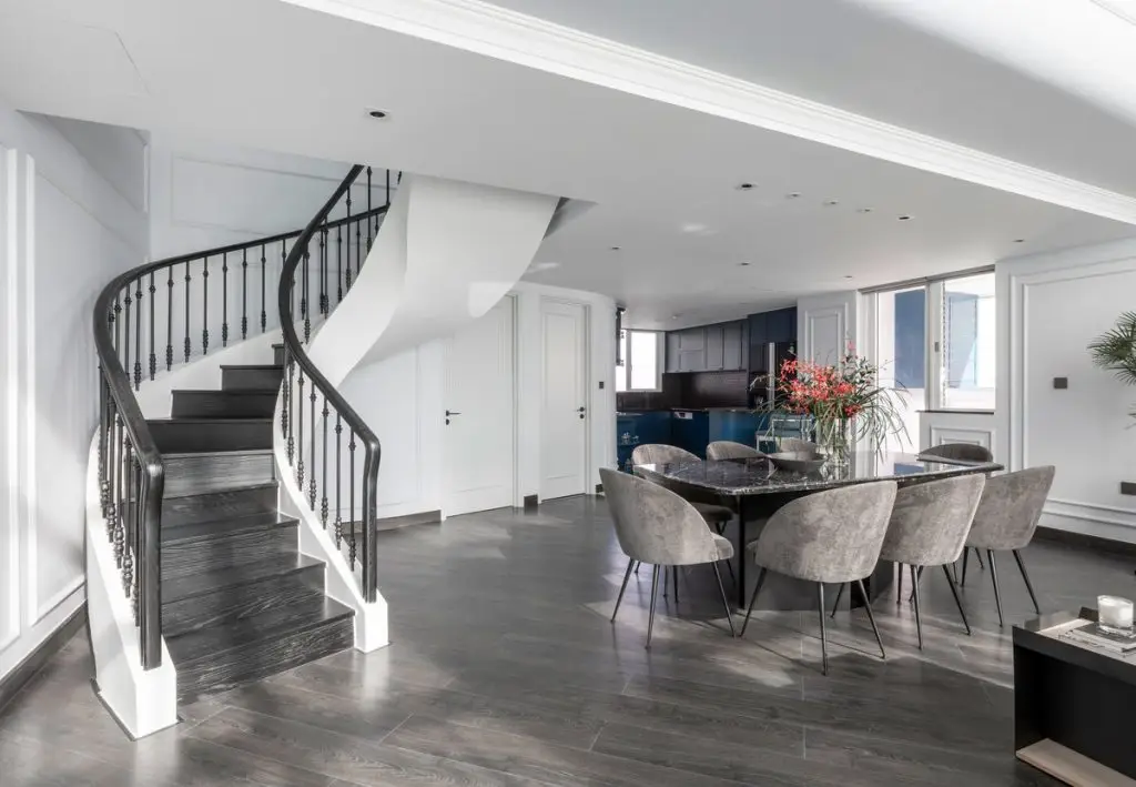 Mẫu thiết kế nội thất nhà phố 4 tầng 7x14 m hoàn hảo