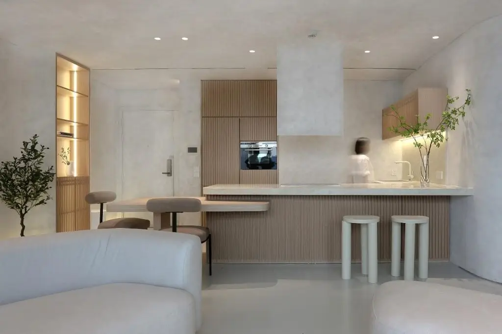 thiết kế nội thất nhà phố 4 tầng Không gian sống tiện nghi