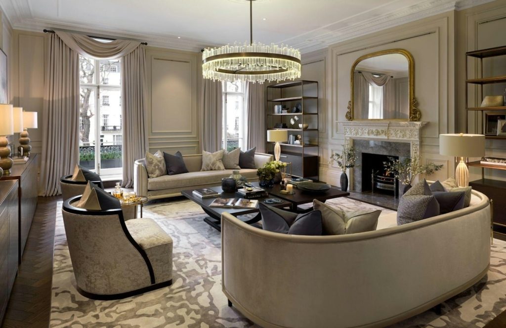 Thiết kế nội thất nhà phố phong cách luxury