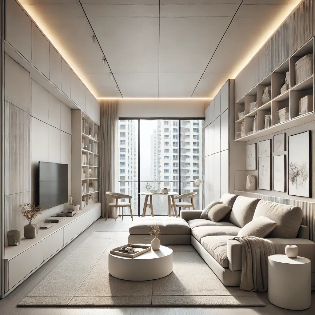 Thiết kế nội thất phòng khách hiện đại