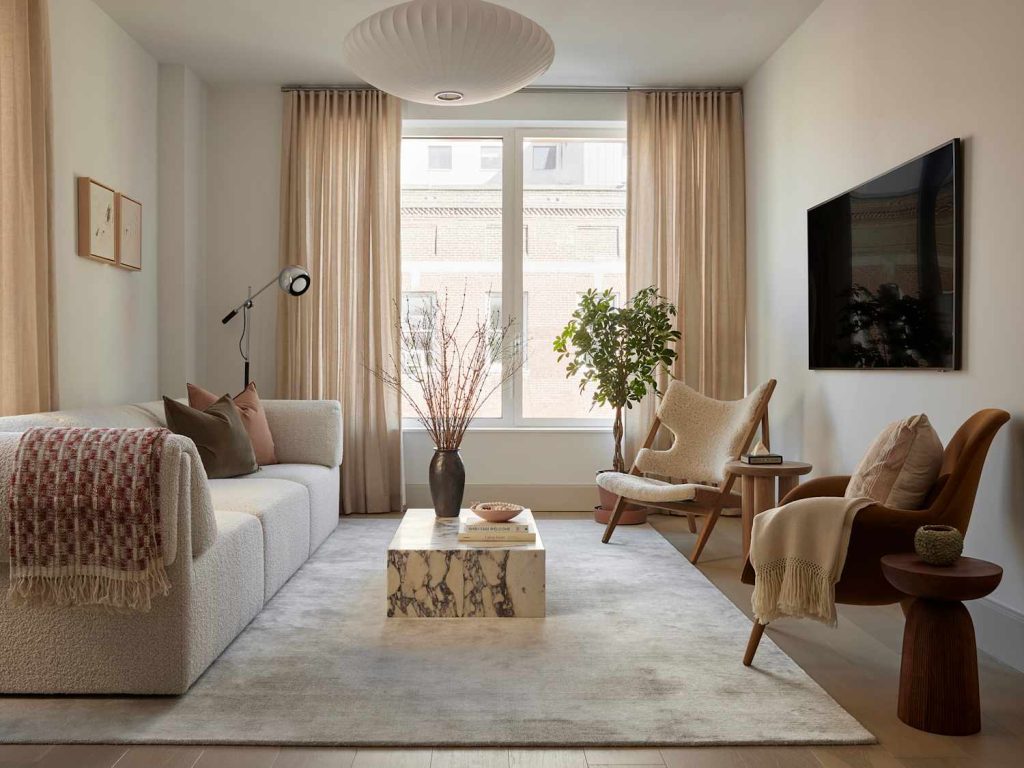 Thiết kế nội thất phòng khách 15m2