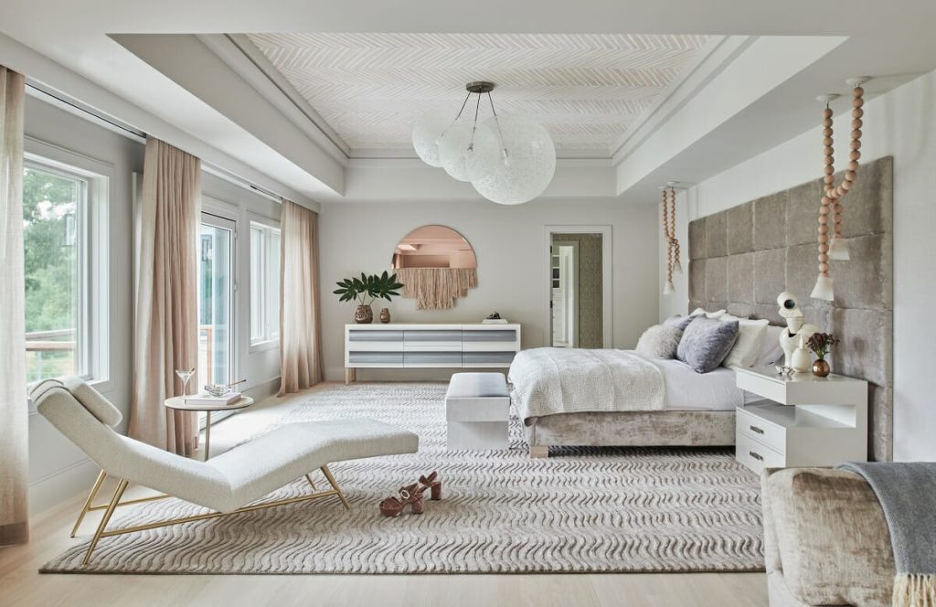 Mẫu thiết kế nội thất phòng ngủ 25m2