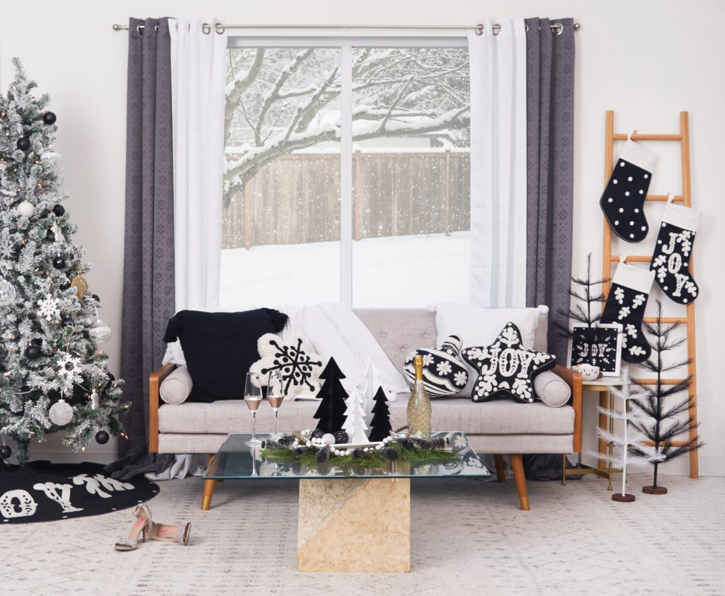 trang trí noel phong cách hiện đại