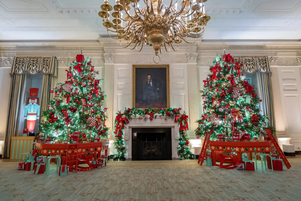 trang trí noel Sảnh tiếp khách