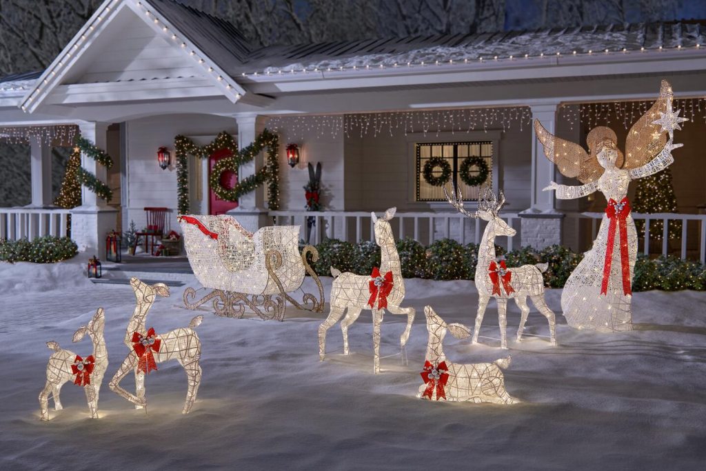 trang trí noel Kết hợp LED