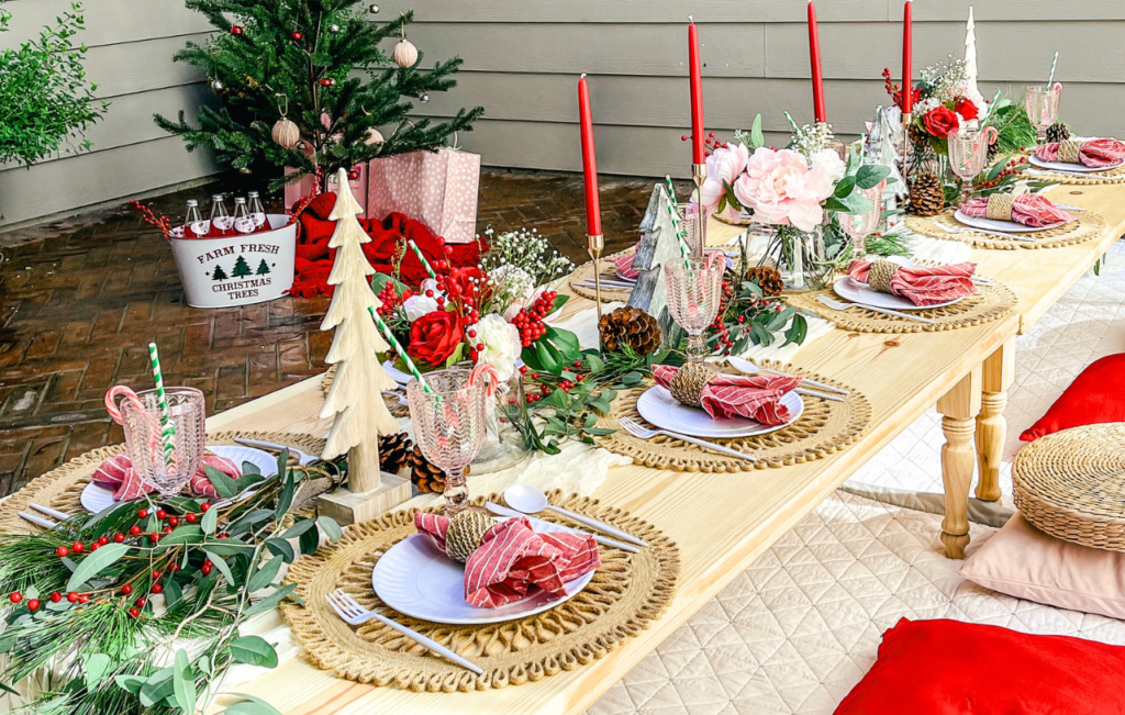 trang trí noel Kết hợp nhiều phụ kiện