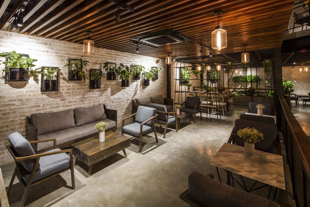 Mẫu báo giá thi công nội thất quán An’garden Café 1