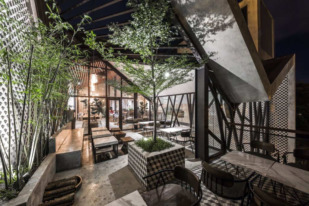 Mẫu báo giá thi công nội thất quán An’garden Café 2