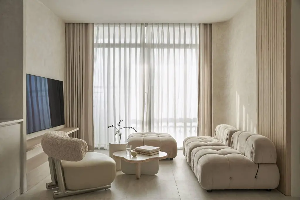 báo giá thiết kế nội thất phòng khách căn hộ Vihomes Landmark