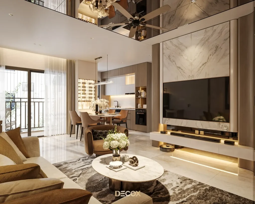 Mẫu báo giá thiết kế nội thất chung cư Couture Whisper sang trọng