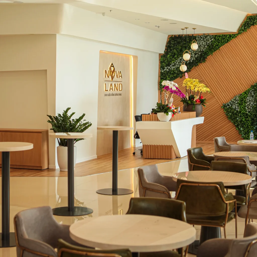 báo giá thiết kế nội thất văn phòng cho quầy lễ tân