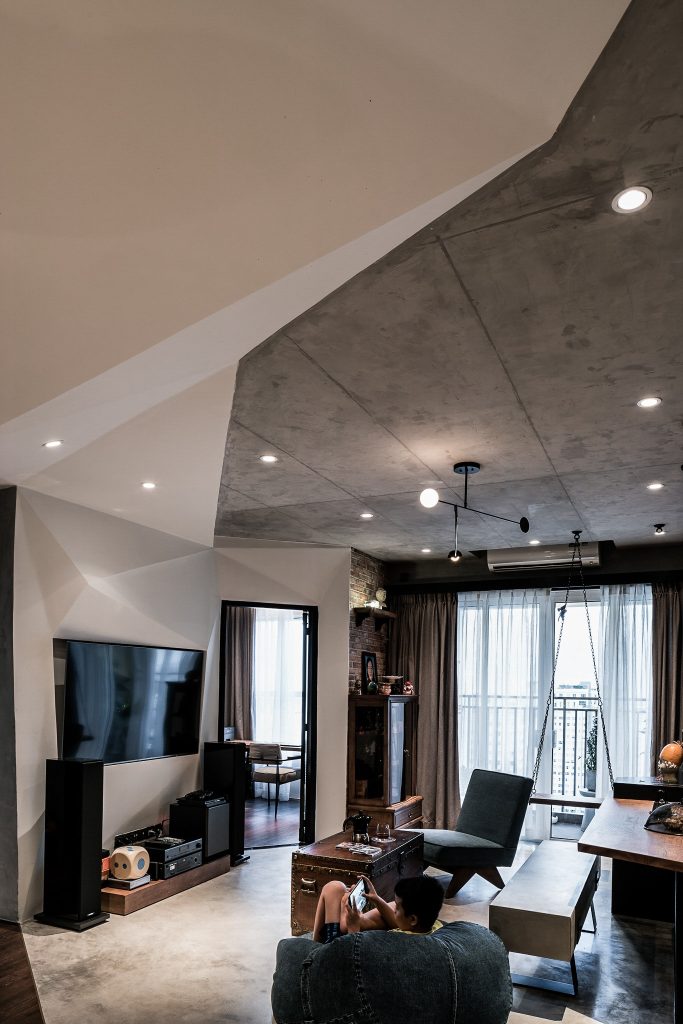 decor phòng khách hiện đại năng động