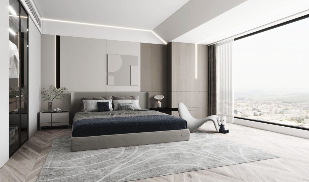 decor phong ngủ phong cách Hàn Quốc